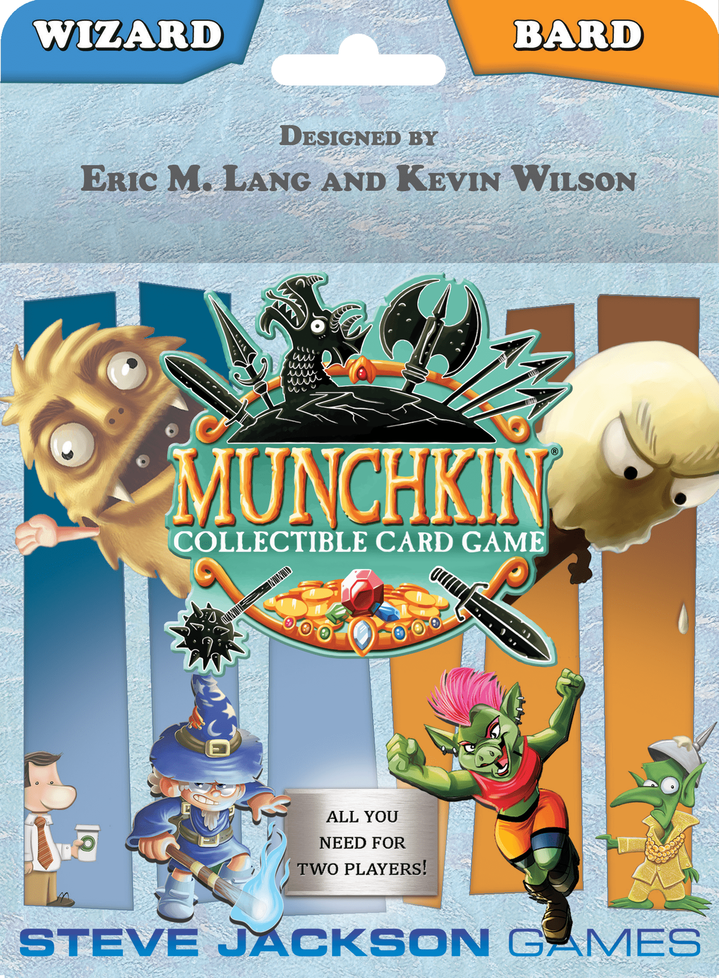 Coperta Munchkin Collectible Card Game: Wizard & Bard Starter Set