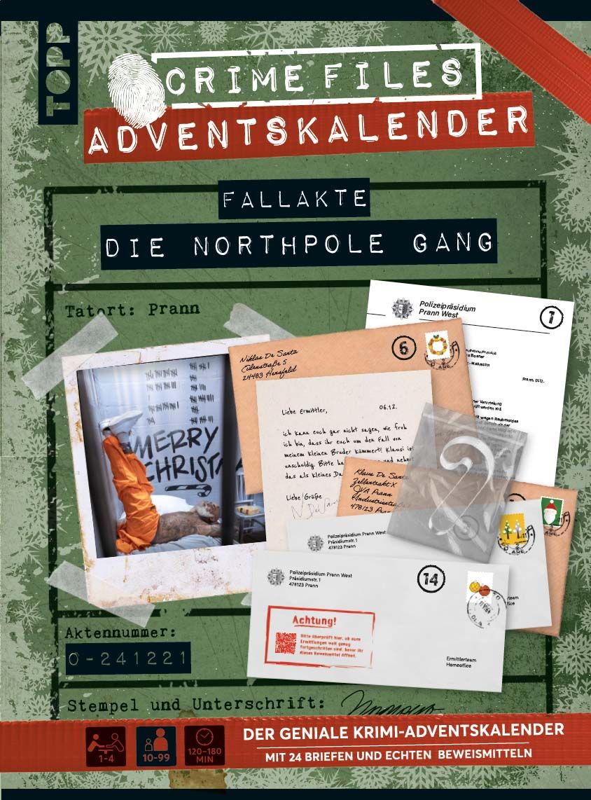 Crime Files Adventskalender: Fallakte – Die Northpole Gang