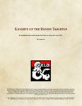 RPG Item: Knights of the Round Tabletop