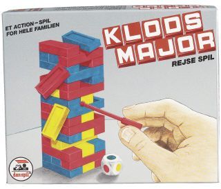 Klodsmajor rejse spil cover art