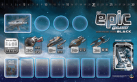 Board Game Accessory: Tiny Epic Galaxies: Beyond the Black – Game Mat