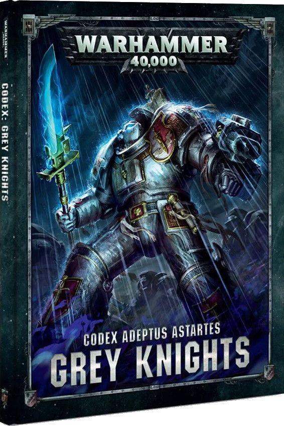 Coperta Warhammer 40,000 (Eighth Edition): Codex – Grey Knights