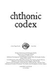 RPG Item: Chthonic Codex