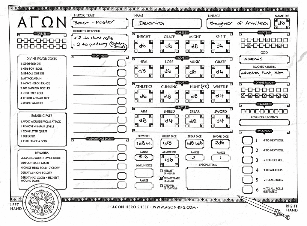 2024 Character Creation Challenge - Entry #15 | Into The Abyss Of The Stars