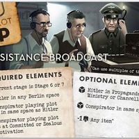 Black Orchestra: Resistance Broadcast Promo Card