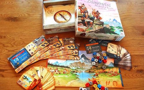 Board Game: Discoveries: The Journals of Lewis & Clark