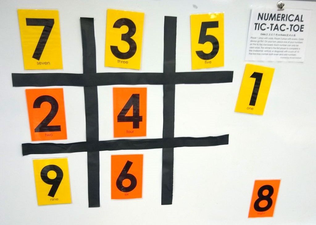Number Tic-Tac-Toe