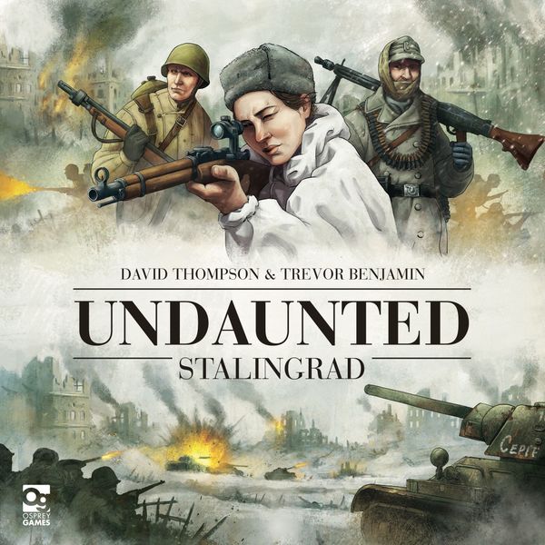 Undaunted: Stalingrad, Osprey Games, 2022 — front cover (image provided by the publisher)
