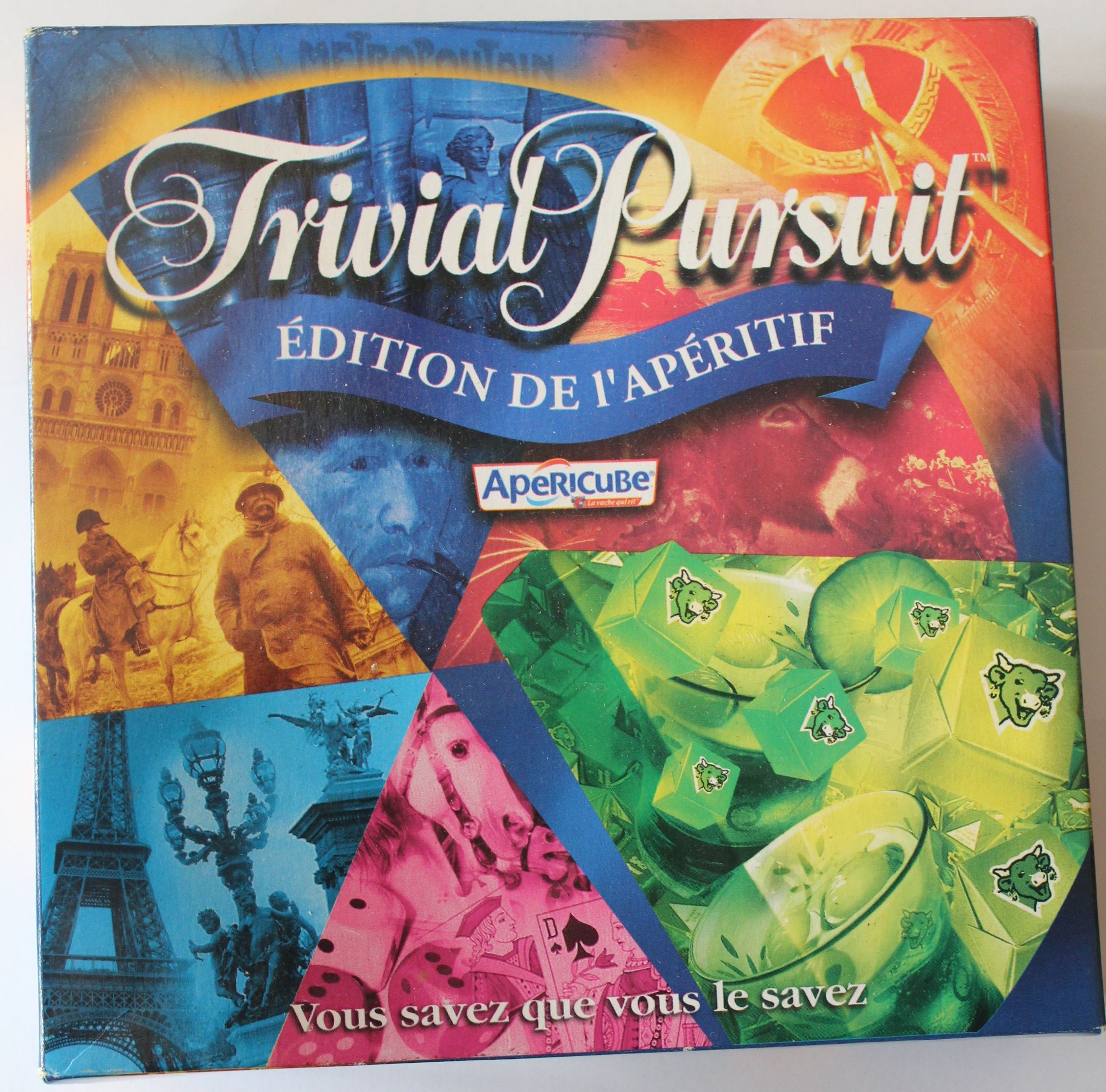 Trivial Pursuit: Édition de l'apéritif Apéricube box art