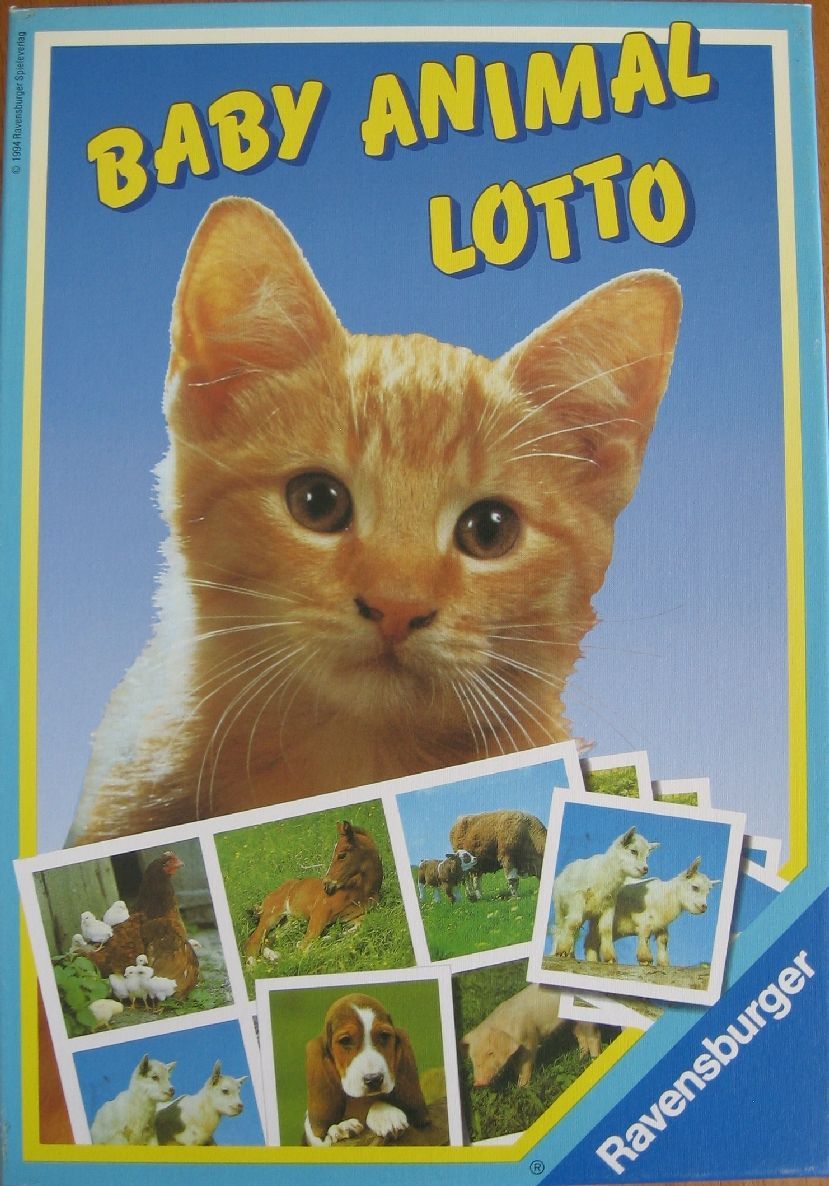 Baby Animal Lotto box art