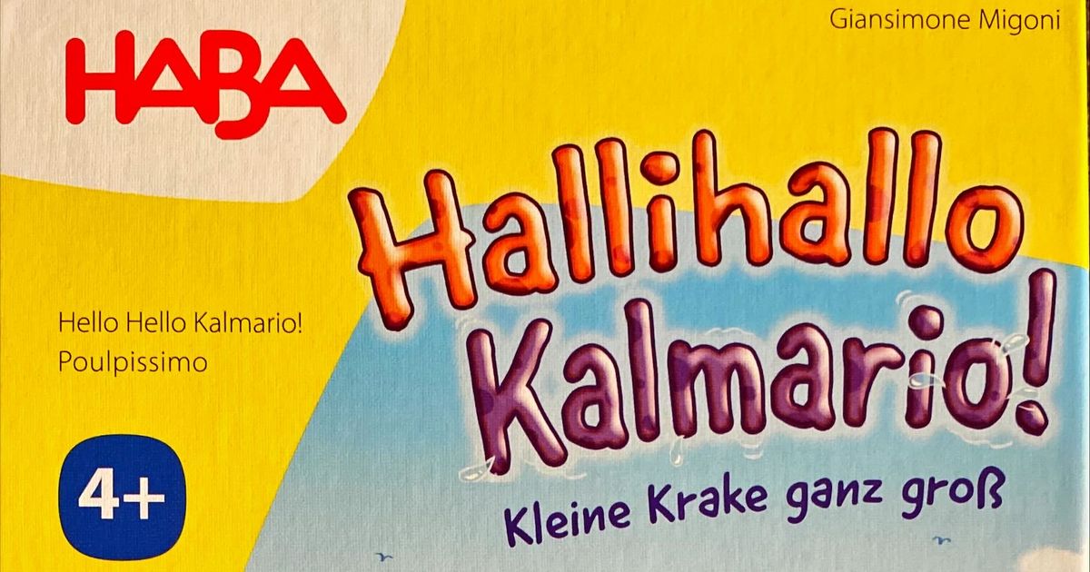 HABA Hallihallo Kalmario – Gioco Di Abilità E Memoria Per Bambini Dai 4 Anni, Fatto In Germania