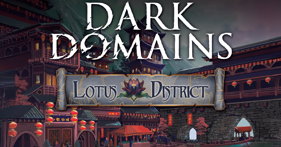 Dark Domains: Lotus District | Board Game | BoardGameGeek
