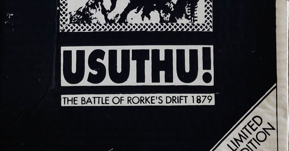 Usuthu! The Battle Of Rorke's Drift 1879 Board Game BoardGameGeek
