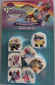 My Little Pony: Adventures in Equestria Deck-Building Game – Collision Course Expansion: Meeple Pack #5