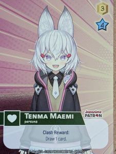 Oshi Push: Foil Tenma Maemi