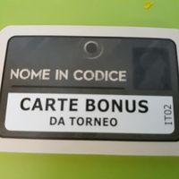 Nome in Codice: Carte Bonus da Torneo