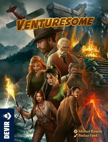 Venturesome, Devir, 2024 — front cover (image provided by the publisher)