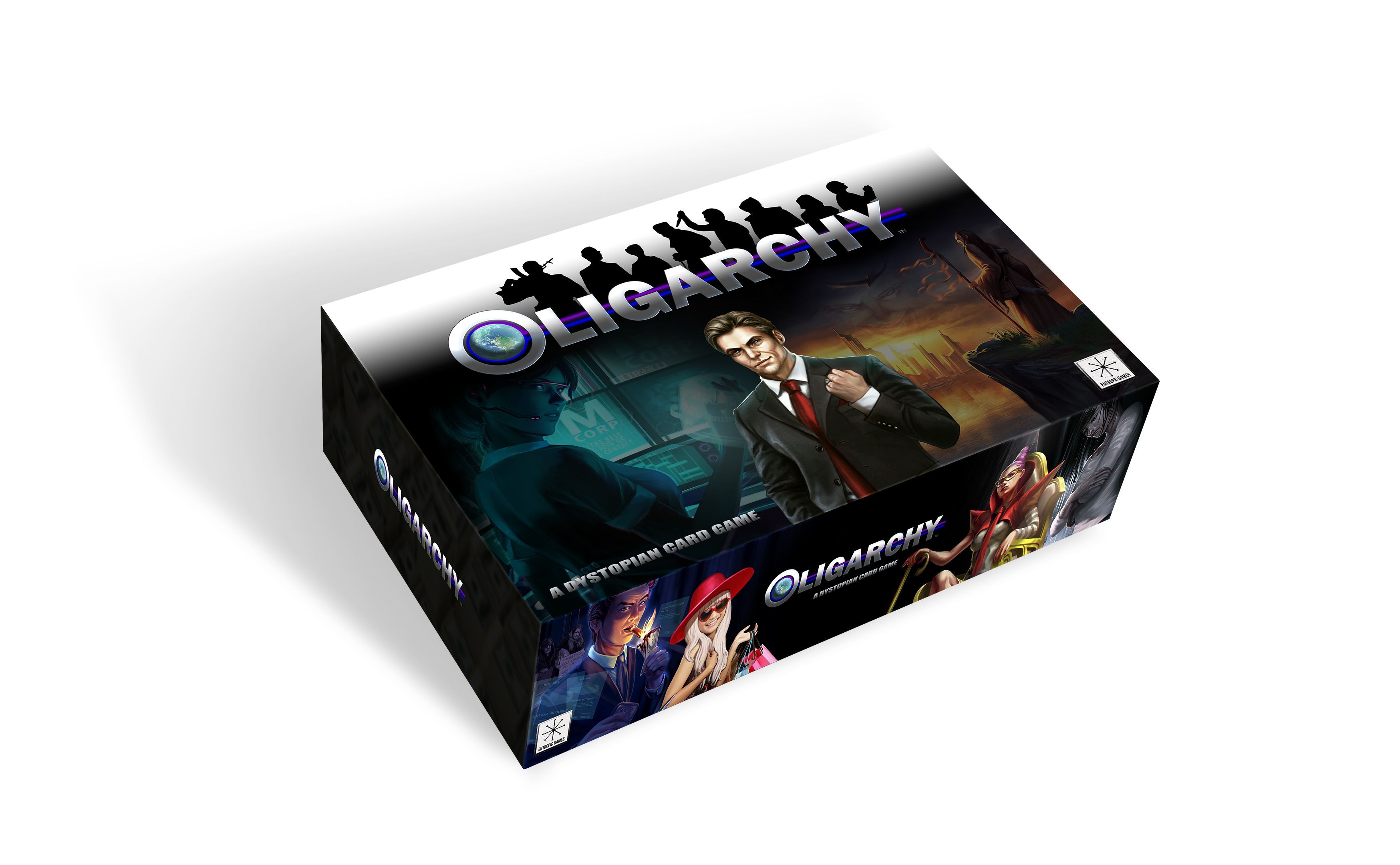Oligarchy: A Dystopian card game