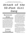RPG Item: Attack of the 50-Foot Girl Gang