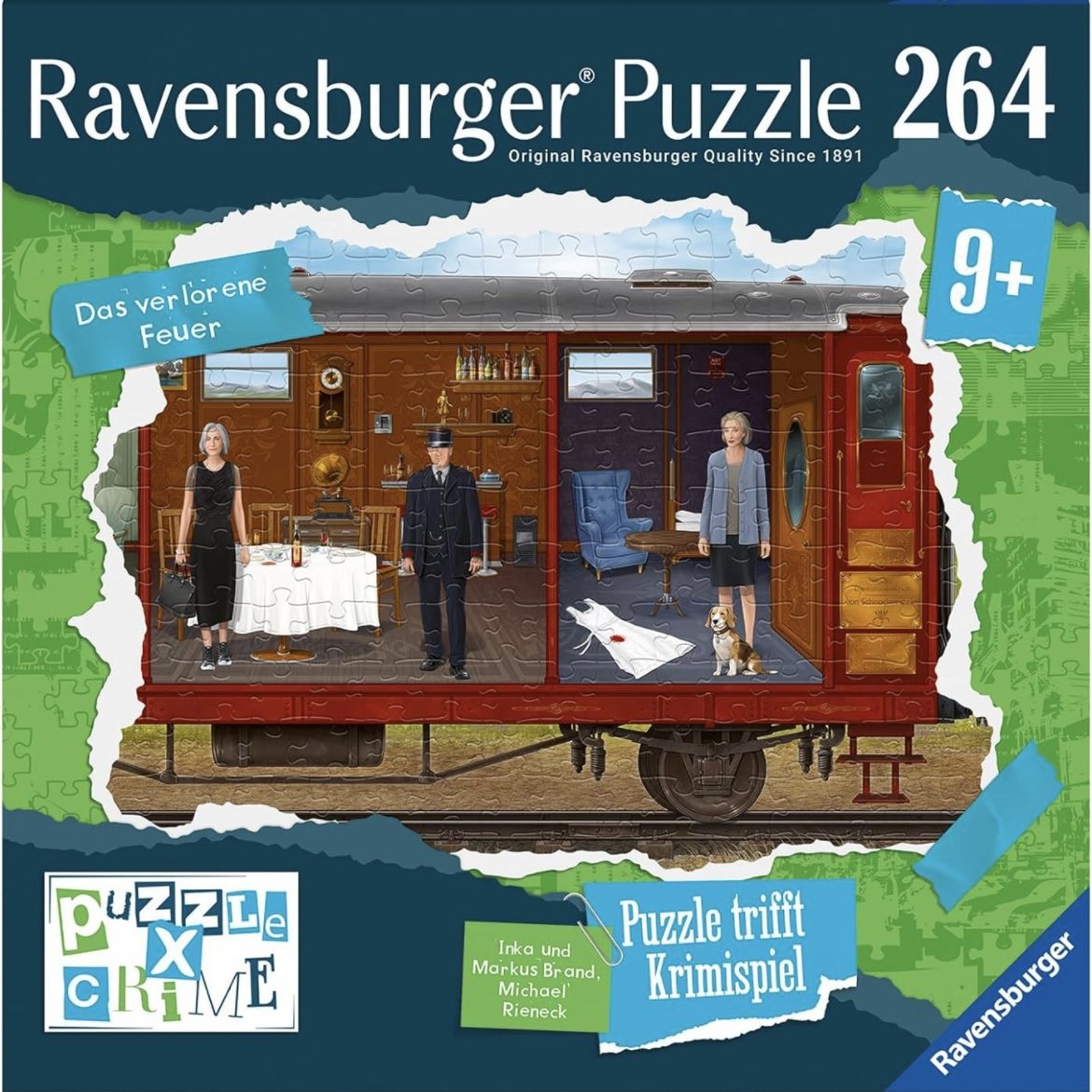 Puzzle X Crime Kids: The Lost Fire