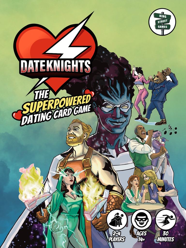 Illustration 1 de Date Knights: A Card Game for Romantic Superheroes