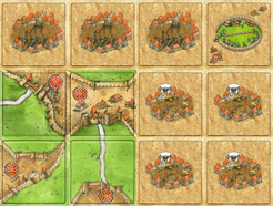 The Medieval Expansion (fan expansion for Carcassonne)