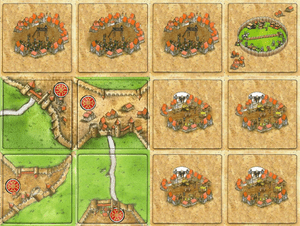 The Medieval Expansion (fan expansion for Carcassonne)