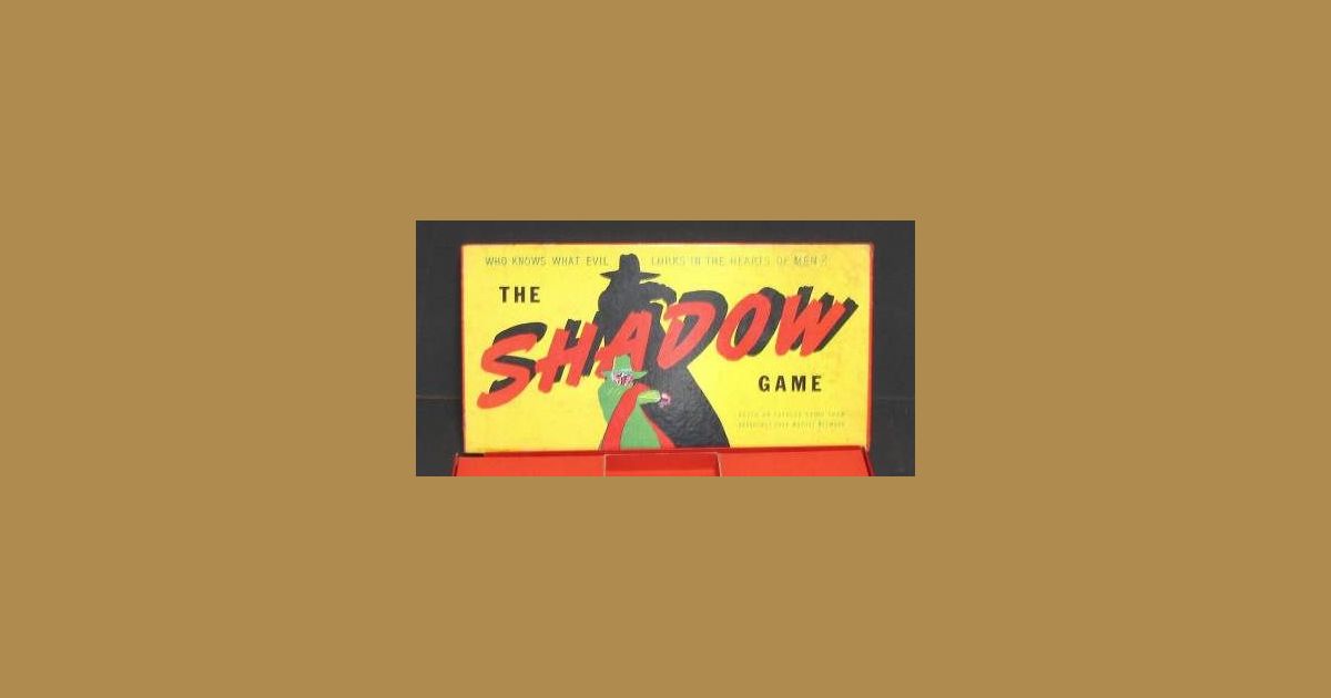 The Shadow Game Board Game BoardGameGeek