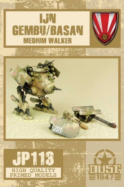 Dust 1947: IJN Gembu/Basan Medium Walker