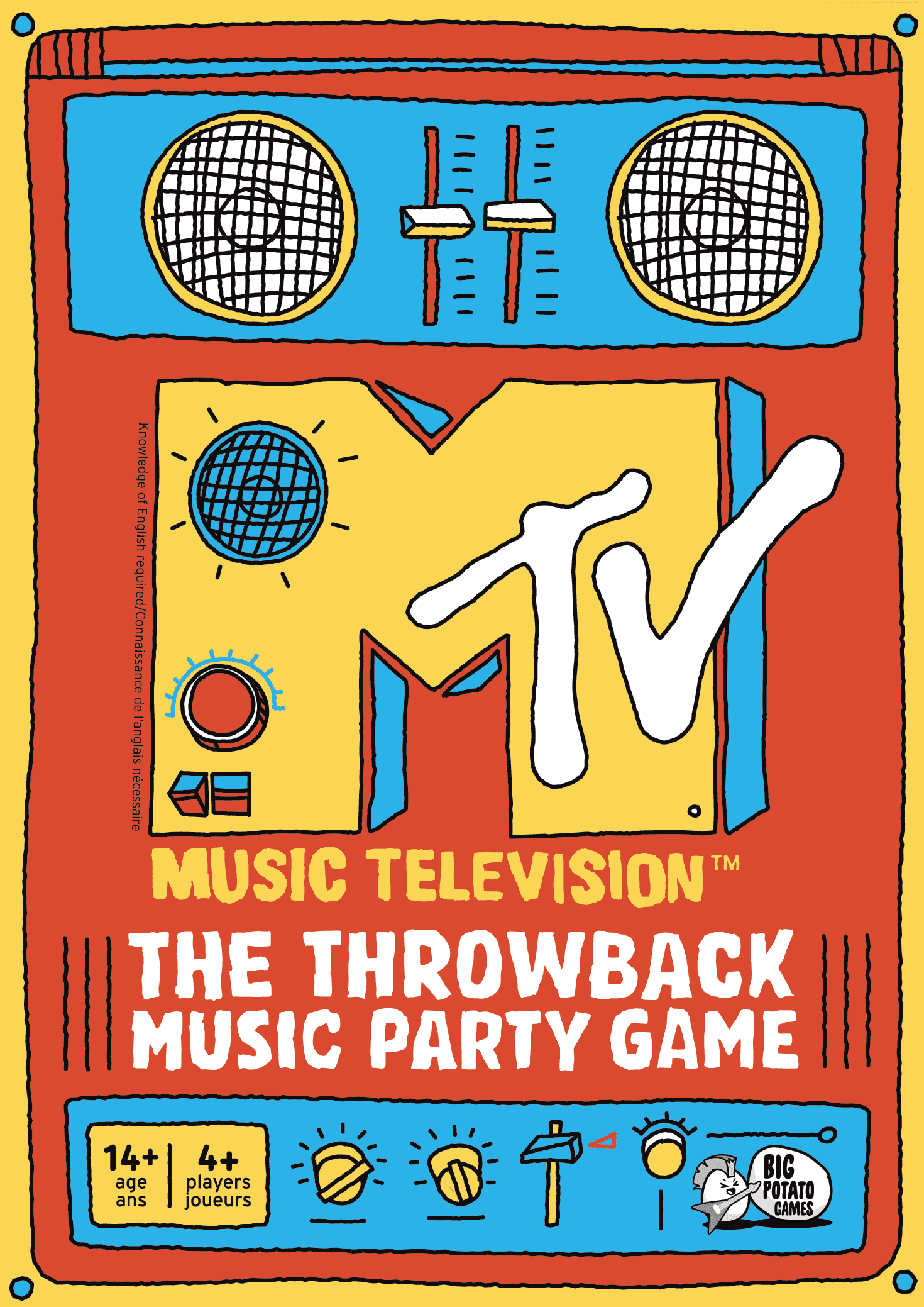 Boîte du jeu MTV: The Throwback Music Party Game