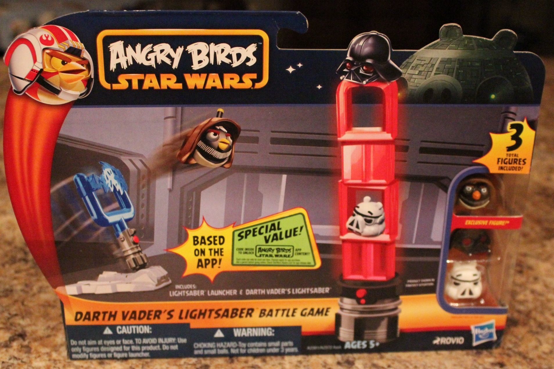 Angry Birds: Star Wars – Darth Vader's Lightsaber Battle Game cover