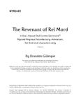RPG Item: NYR3-I01: The Revenant of Rel Mord
