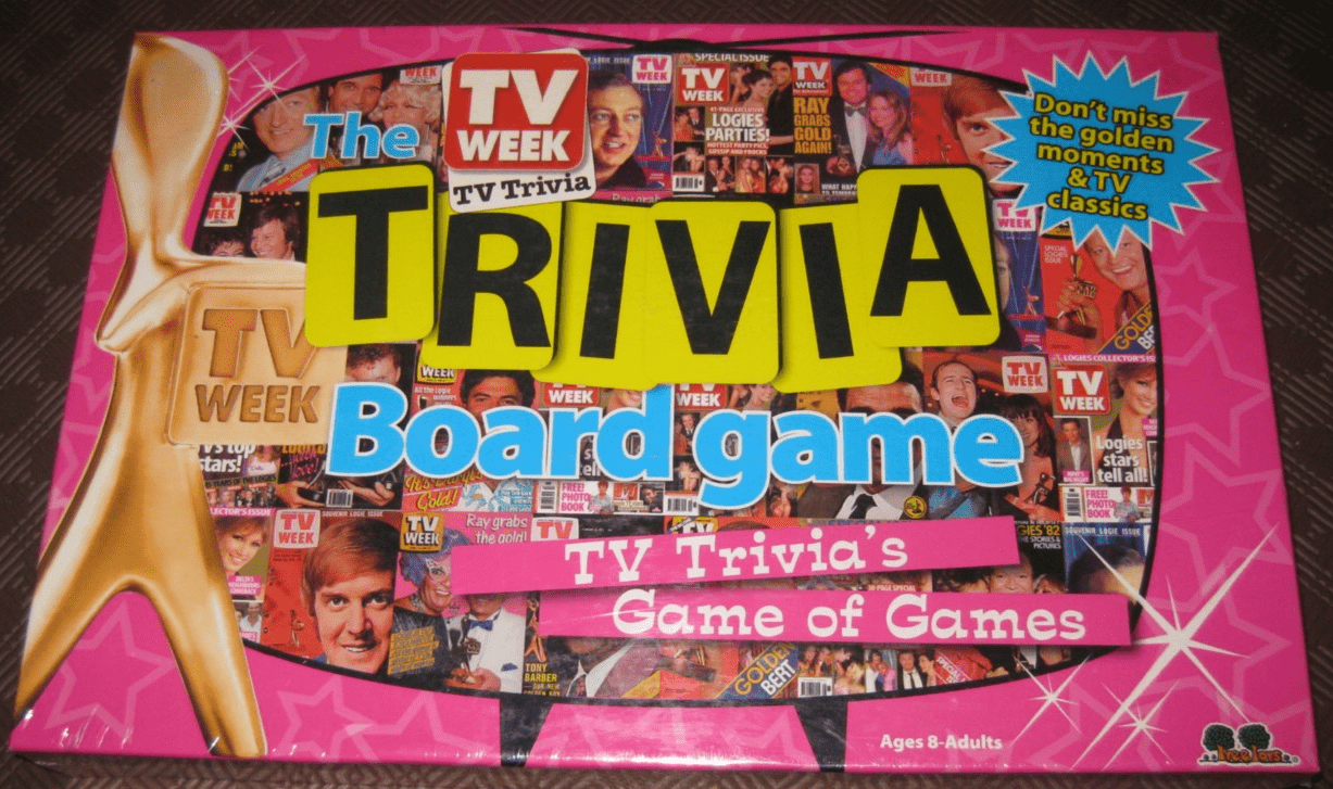 TV Week TV Trivia Board game box art