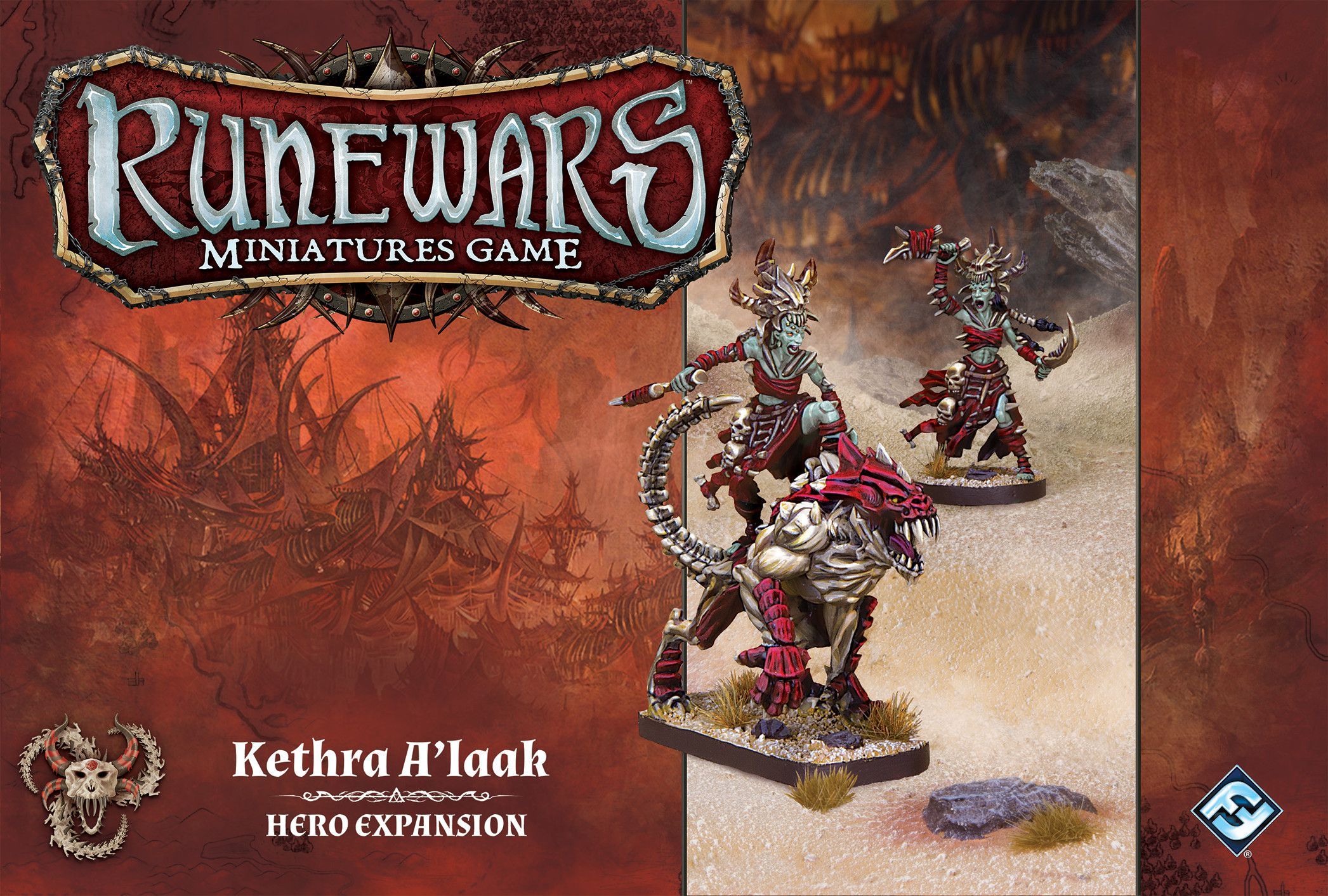 Runewars Miniatures Game: Kethra A'laak – Hero Expansion