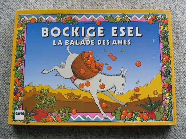 Bockige Esel box art