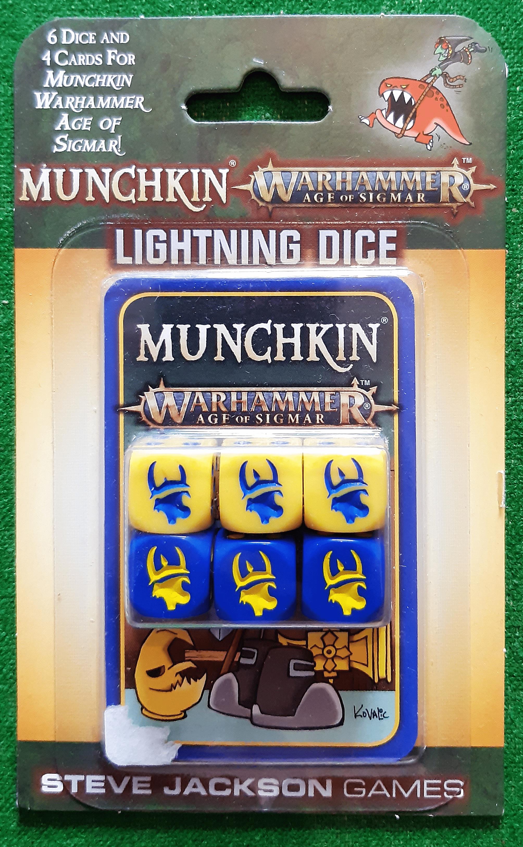 Munchkin Warhammer Age of Sigmar: Lightning Dice image