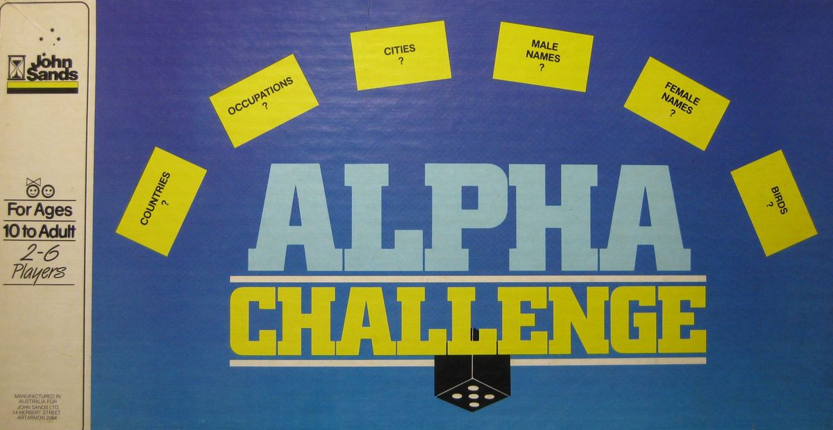 Alpha Challenge Board Game BoardGameGeek