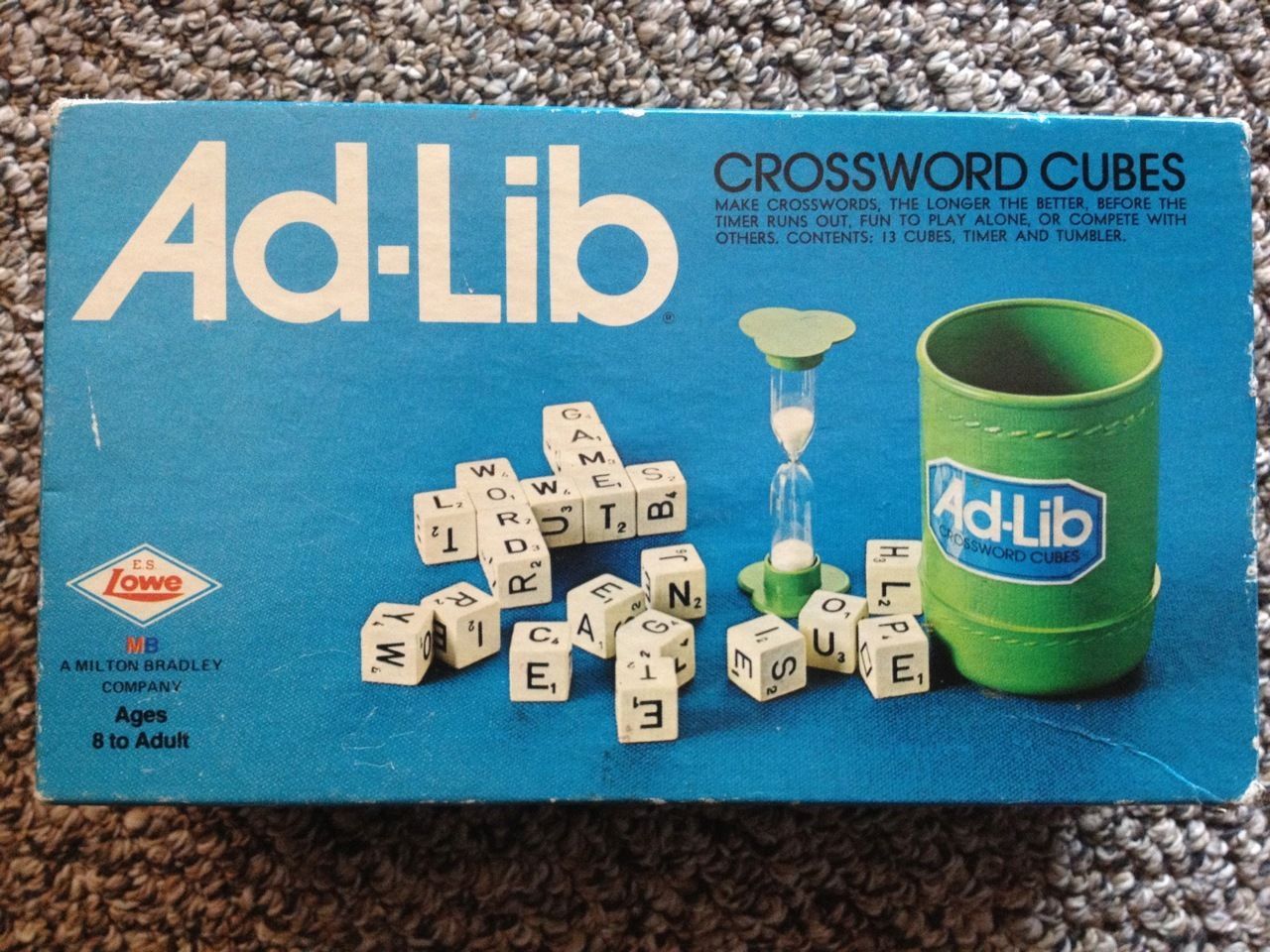 Cover art for Ad-Lib Crossword Cubes