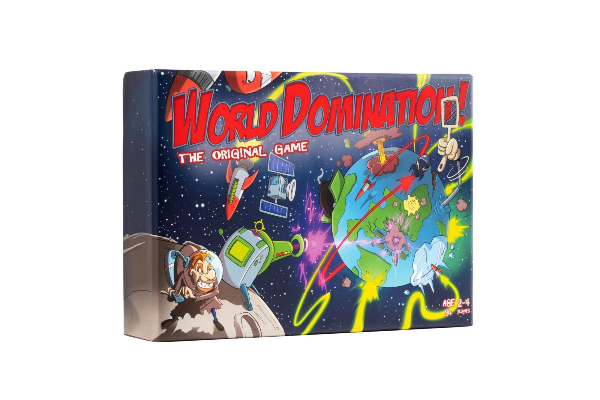 Cover art for World Domination!