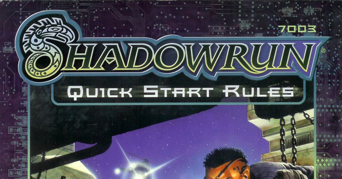 Shadowrun Quick Start Rules | RPG Item | RPGGeek