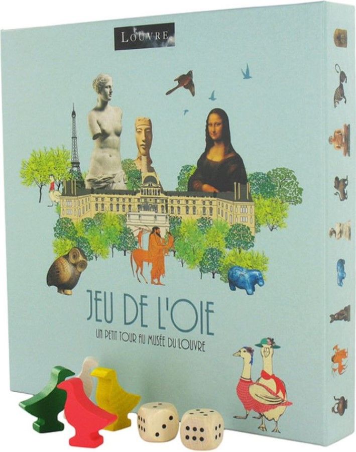 Jeu de l\'oie: Un petit tour au musée du Louvre