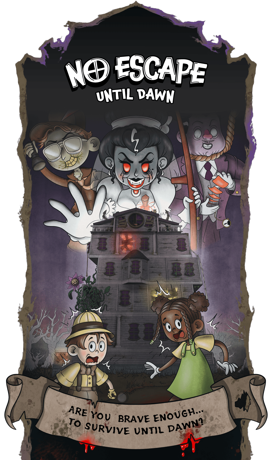 Cover art for No Escape Until Dawn