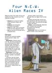 Issue: EONS #95 - Four N.E.W. Alien Races IV