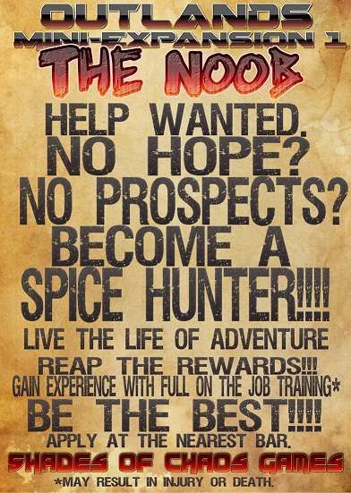 Outlands: Mini Expansion 1 – The Noob