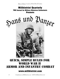Hans und Panzer