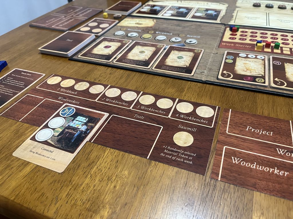 Illustration 10 de Joinery: The Woodworking 🪚 Board Game