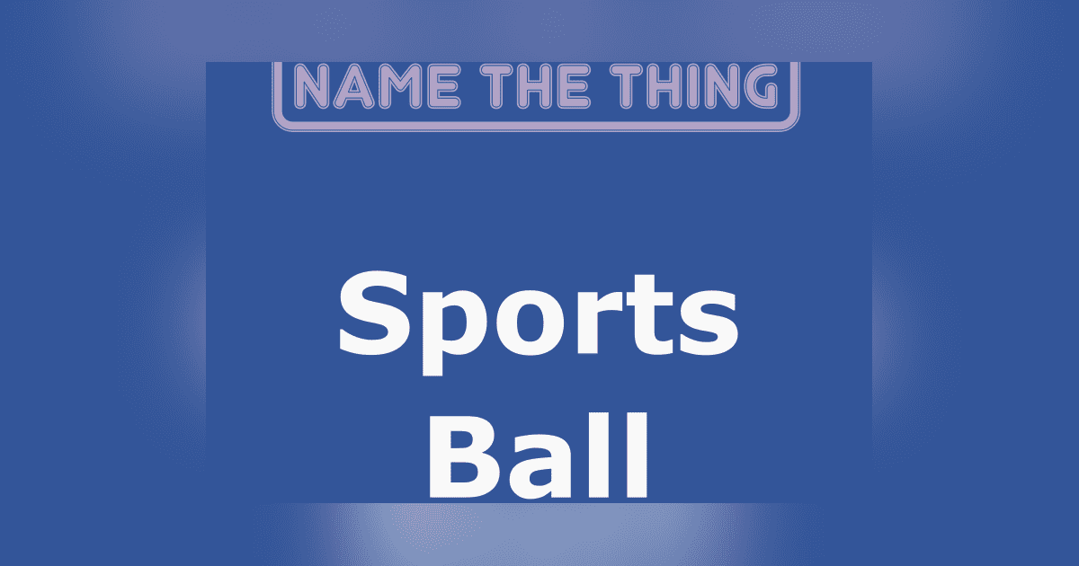 Name The Thing Sports Ball Board Game BoardGameGeek