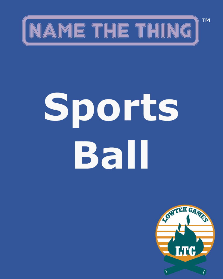 Name The Thing: Sports Ball cover art