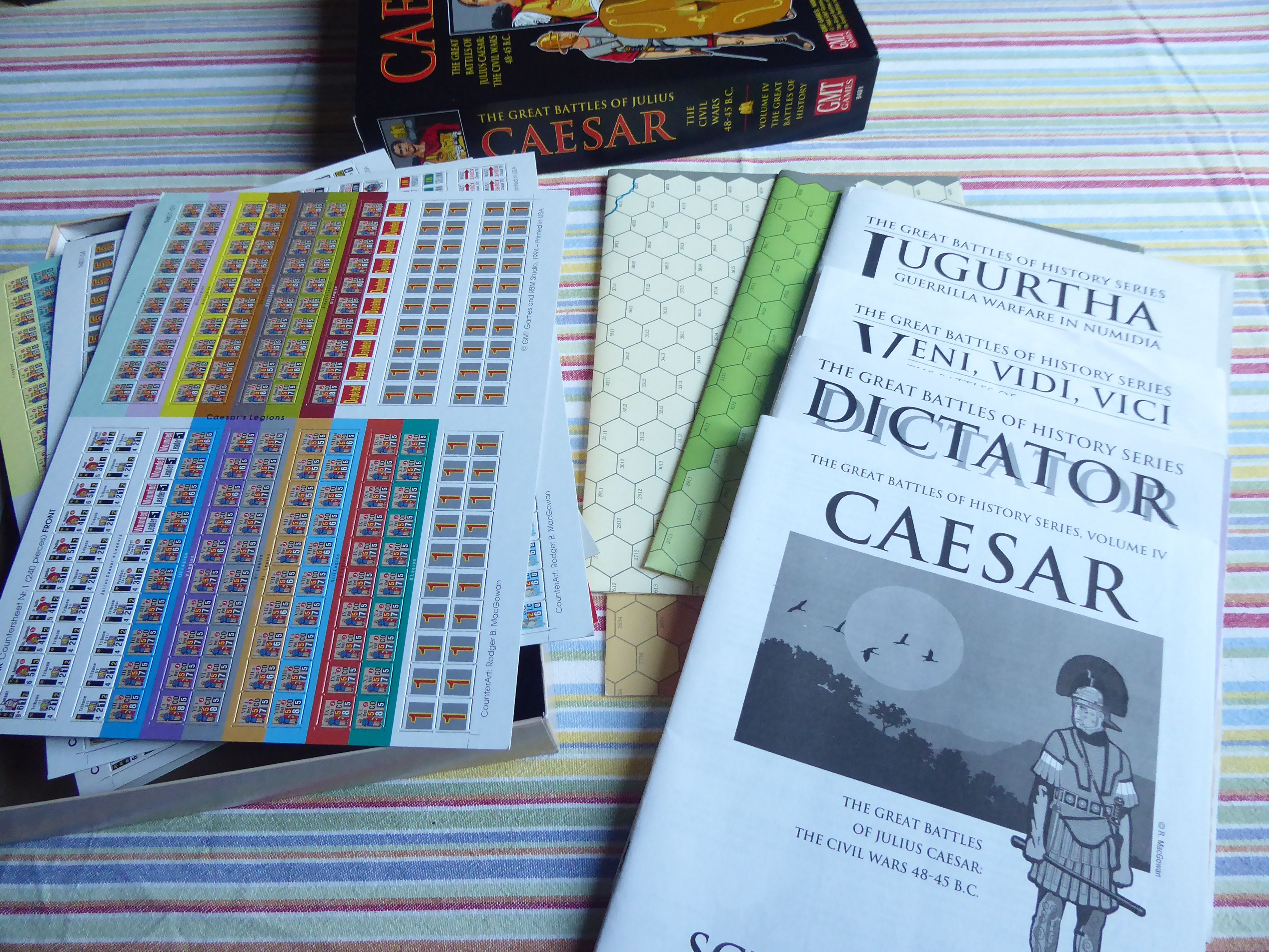 Product Details | CAESAR: The Great Battles of Julius Caesar – The Civil  Wars 48-45 B.C. | GeekMarket