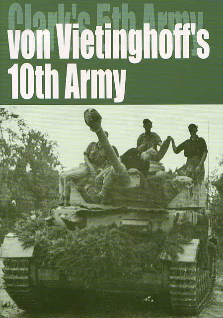 Von Vietinghoff's 10th Army box art